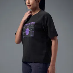 Technosport Women Printed Antimicrobial T-shirt image 5