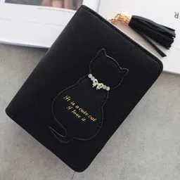 VALERIE Women Typography Printed Zip Around Wallet-image-3