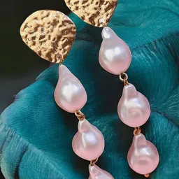 DressBerry Floral Drop Earrings-image-18