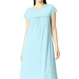 zebu Women Round Neck Nightdress-picture-14