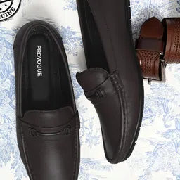 Provogue Men Leather Formal Loafers-picture-35