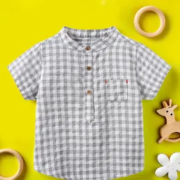 Xsole Boys Checked Casual Shirt-picture-24