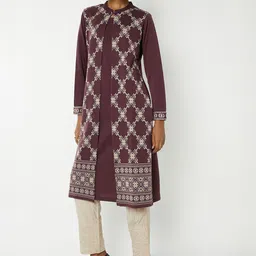 max Women Printed Flared Sleeves Kurta image 4