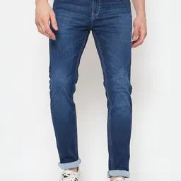 Duke Men Slim Fit Light Fade Mid-Rise Stretchable Jeans-picture-32