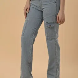 Albion By CnM Women Original Straight Fit Stretchable Jeans image 5