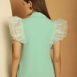 BLANC9 Single-Breasted Causal Blazers image 5