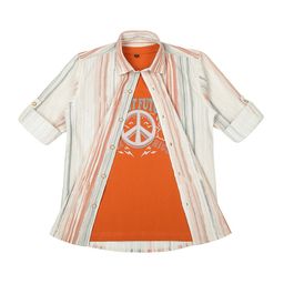 CAVIO Boys Spread Collar Abstract Printed Cotton Casual Shirts & T-Shirt-picture-20