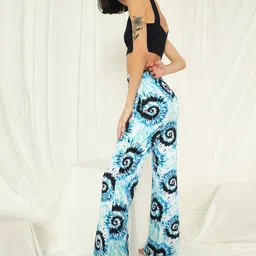 BAESD Women Printed Original Regular Fit Trouser image 4