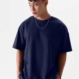 The Souled Store Men Drop-Shoulder Sleeves T-shirt-image-0