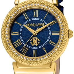 Roberto Cavalli Women Dial & Leather Straps Analogue Watch RC5L039L1025 image 4