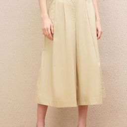 Iconic Women Flared Culottes Trousers-picture-32