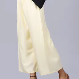 apqrs Women Regular Fit Cream Viscose Rayon Trousers-picture-27