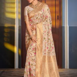 Astita Woven Design Zari Pure Silk Banarasi Saree-picture-27