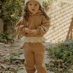 LULU & SKY Girls Camouflage Printed Slim Fit Trousers-picture-17