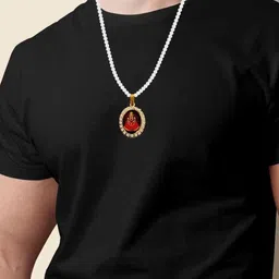 Utkarsh Oval Pendants with Chains image 5