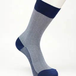 Theater Men Patterned Cotton Calf Length Socks image 3