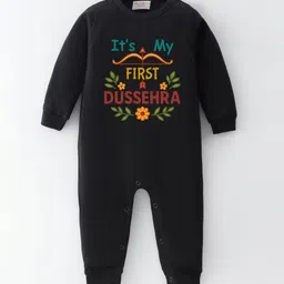 BLUSHES Infants Printed Pure Cotton Romper-picture-40