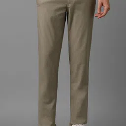 Louis Philippe Sport Men Slim Fit Mid-Rise Flat-Front Trousers-image-89