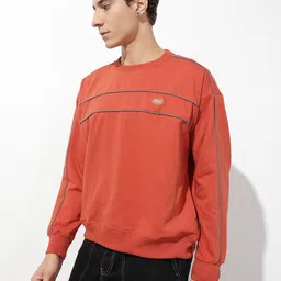 The Roadster Life Co. Oversized Drop Shoulder Sleeves Pullover Sweatshirt image 2