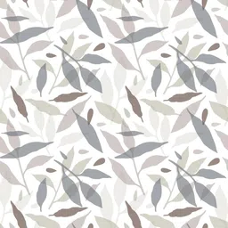 LORETO Grey Floral 210 TC Single Bedsheet with 1 Pillow Covers image 4