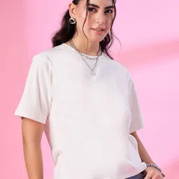 CUPID Women Drop-Shoulder Sleeves T-shirt image 4