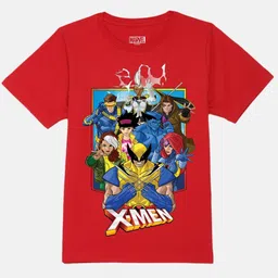 YK Marvel Boys Avengers Printed Pure Cotton T-shirt-image-55