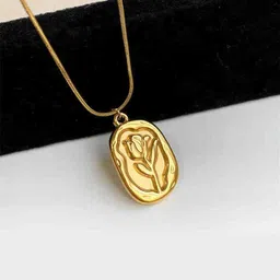 Zabby Allen Gold-Plated Stainless Steel Minimal Necklace-picture-34