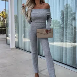 Mast & Harbour Off Shoulder Top With Trouser Co-Ords-picture-17