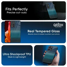 QRIOH Geometric Printed Redmi 15 5G Back Case Mobile Accessories-picture-23