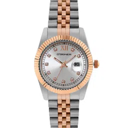 d'signer Dsigner Women Brass Embellished Dial & Bracelet Style Straps Analogue Watch 521RTM.2L-picture-16