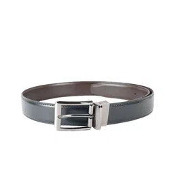 SAZARA Men Textured Leather Reversible Formal Belt image 2