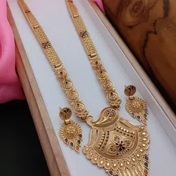 niva fashion Gold-Plated Brass Jewellery Set-picture-42