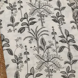 Soch Ethnic Motifs Embroidered Thread Work Unstitched Dress Material image 5