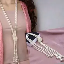 Anouk Beaded Layered Necklace image 1