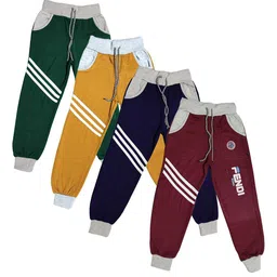 BAESD Boys Pack Of 4 Mid Rise Joggers-picture-37