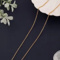 SZN Set Of 2 Gold-Plated Floral Enamelled Pendants With Chains image 3