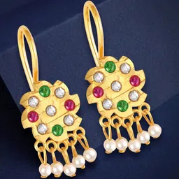 VIVASTRI Women Gold-Plated Alloy Earrings-picture-13