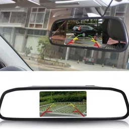 gonama Car Video Monitor 4.3 inch Auto LCD Screen 12V-24V Universal Mount Clip-On SG231 Car Video Monitor 4.3 inch Auto LCD Screen 12V-24V Universal Mount Clip-On SG231 Parking Sensor image 4