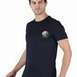 SZN Men Printed Applique T-shirt image 4