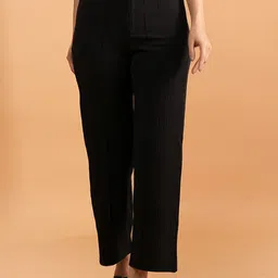 Belfry Women Straight Fit High-Rise Trousers-image-15