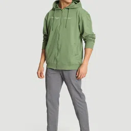 Bene Kleed Men Printed Hooded Sweatshirt image 5