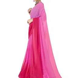 Moda Rapido Women Ombre Saree With Blouse Piece image 3