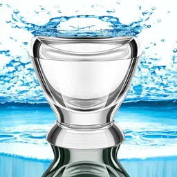 soulvinee Pack of 2 Glass Eye Wash Cup for Your Eyes Clean Soothing Relief from Allergens, Irritants image 2