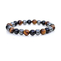 Divine souvenirs Unisex Artificial Beaded Elasticated Bracelets image 1