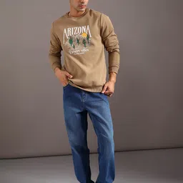 LIMEROAD Men Printed Sweatshirt image 2