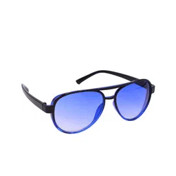 HRINKAR Unisex Aviator Sunglasses with UV Protected Lens HRSS11004-BK-BU image 1