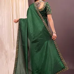 Florence Silk Blend Saree image 3