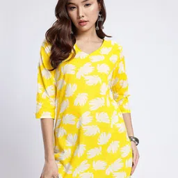 Anouk Rustic Floral Printed Straight Kurta-picture-22