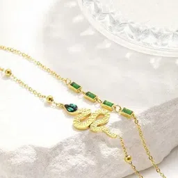 HOUSEOFTRENDZZ Unisex Stainless Steel Charm Bracelet image 2