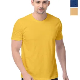 COLOR CAPITAL Unisex Pack Of 3 Cotton T-Shirts-picture-16